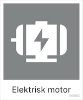 ELEKTRISK MOTOR KLISTREMERKE
