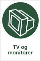 TV OG MONITORER - SELVKLEBENDE FOLIE