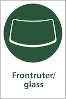FRONTRUTER/GLASS - SELVKLEBENDE FOLIE