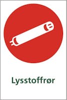 LYSSTOFFRØR - SELVKLEBENDE FOLIE