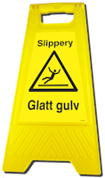 GATEBUKK SLIPPERY / GLATT GULV - SOLID HARDPLAST
