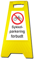 GATEBUKK SYKKELPARKERING - SOLID HARDPLAST